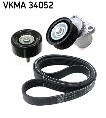 SKF VKMA 34052 Kit Cinghie Poly-V